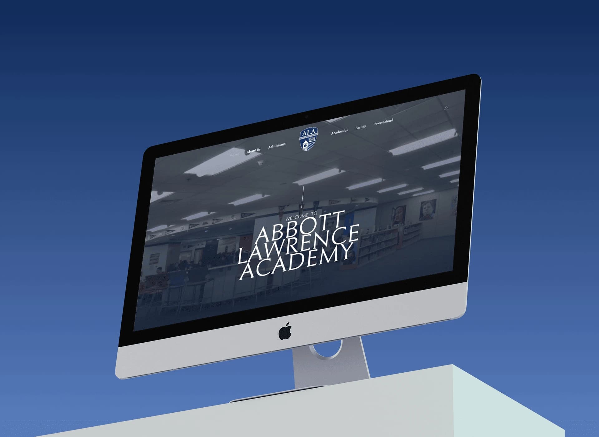 Abbott Lawrence Academy website design presentation