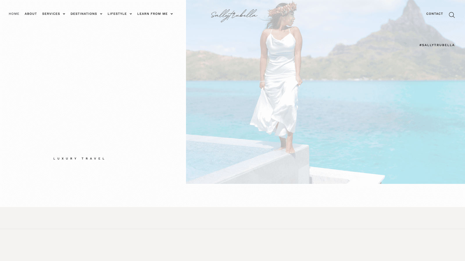 Sallytrubella website project