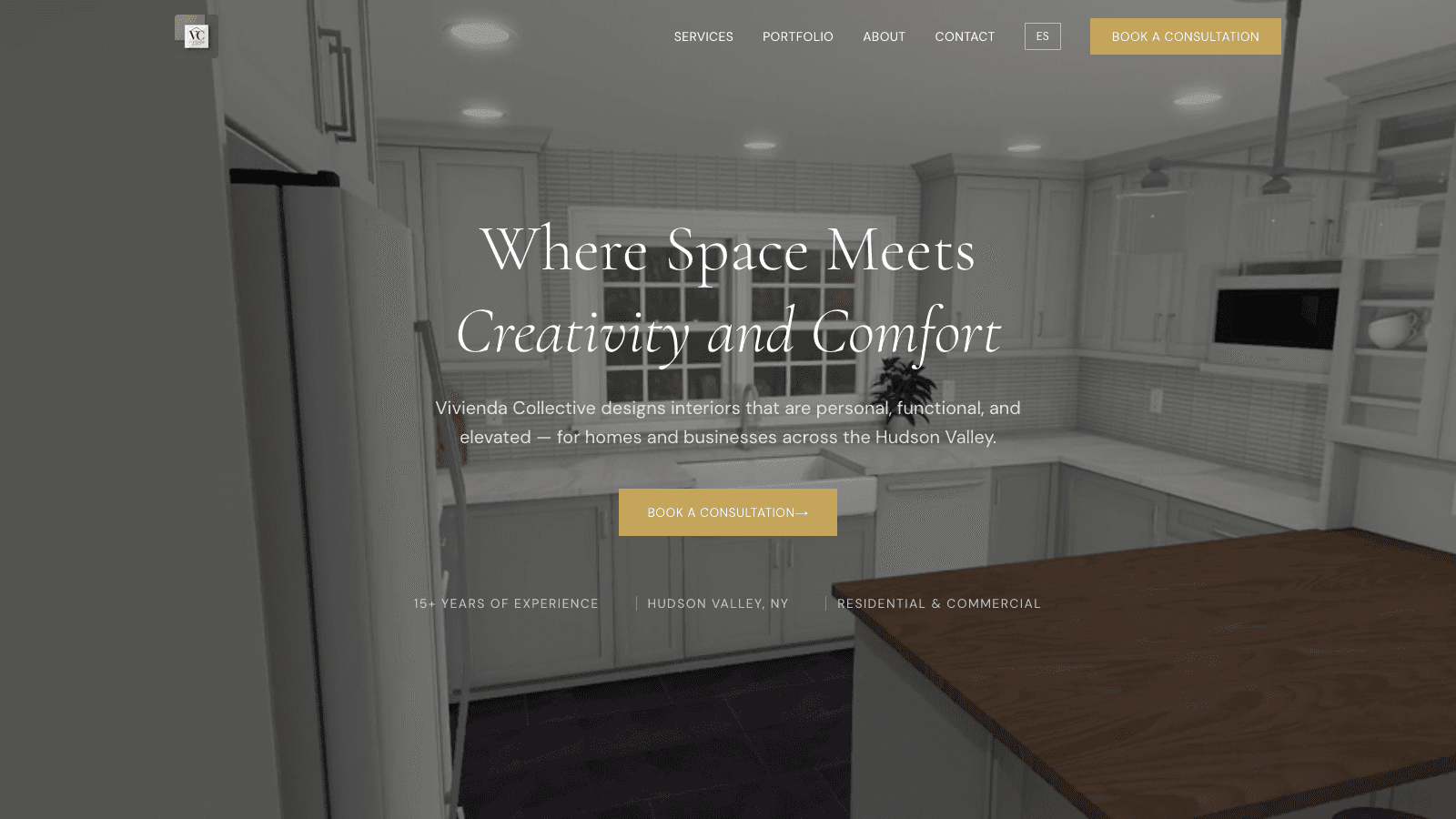 Vivienda Collective website project